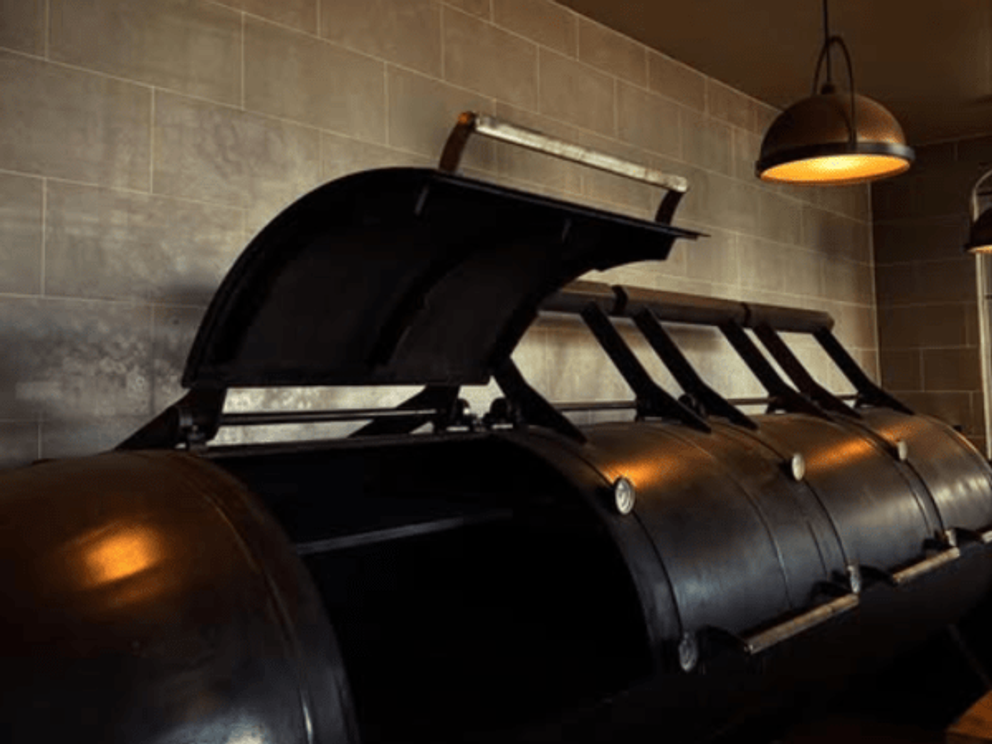 Smokers at Churchrow Tejas BBQ