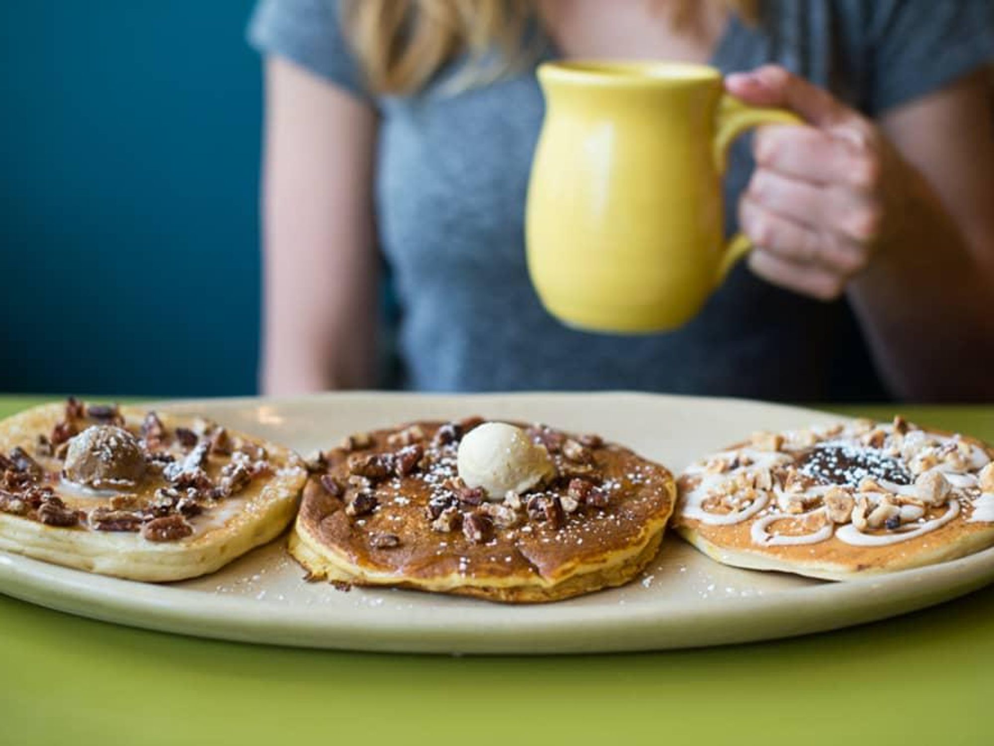 Snooze pancake flight