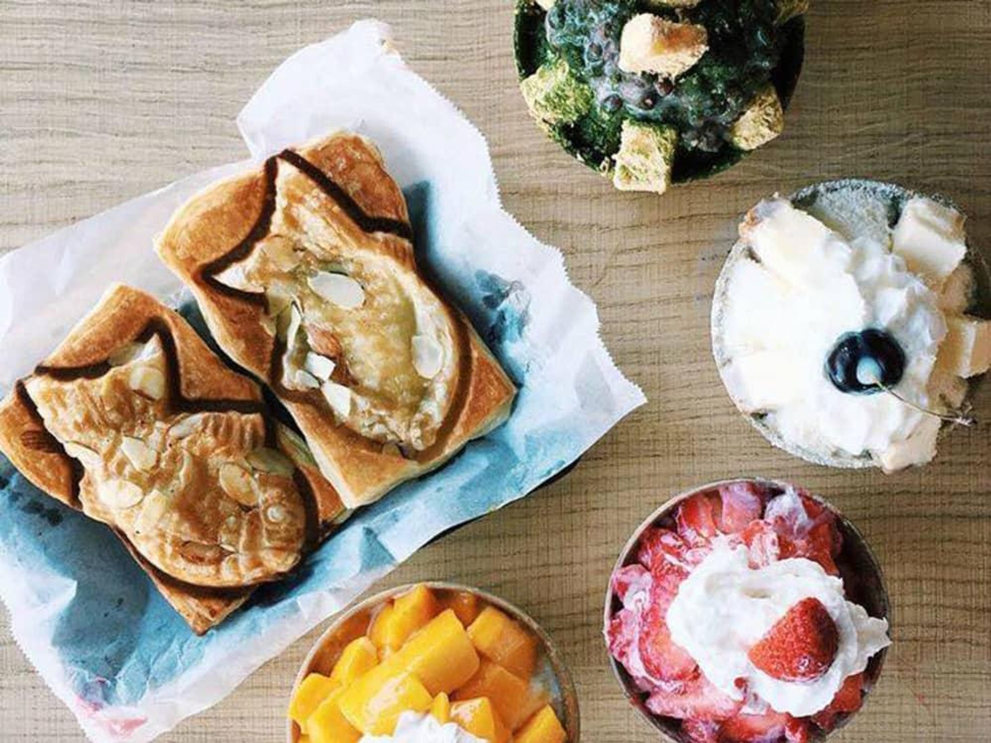 Snowy Village Austin