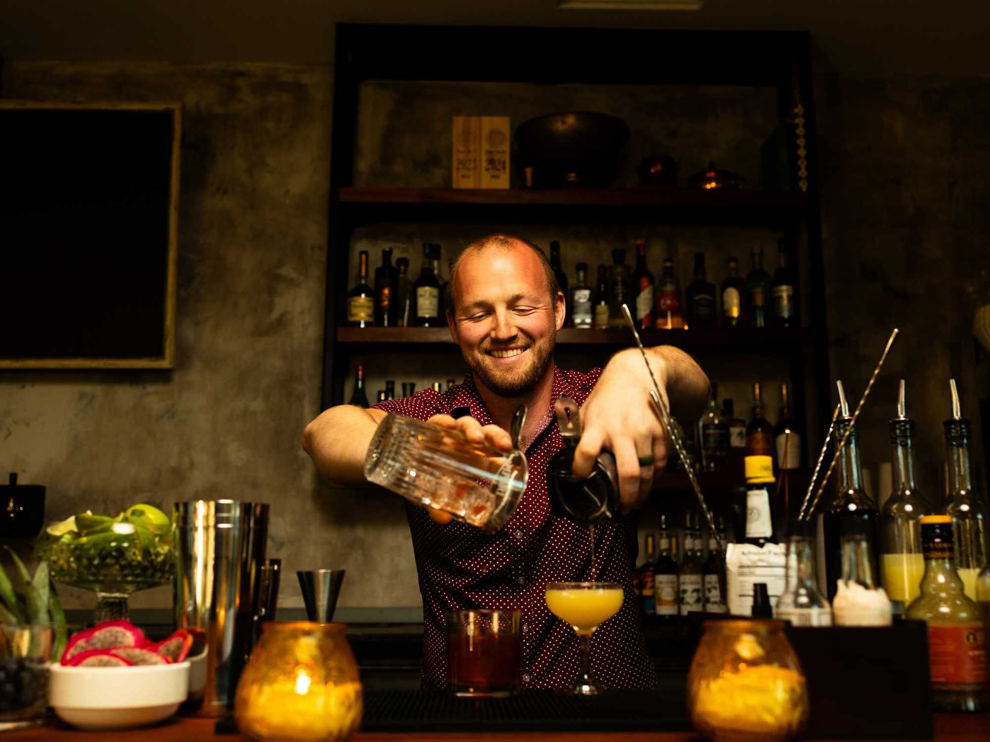 Solstice Coffee & Cocktails founder Matthew Wenger