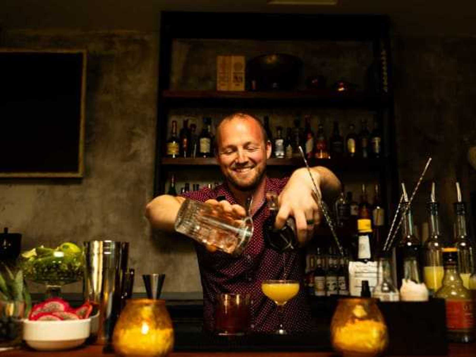 Solstice Coffee & Cocktails founder Matthew Wenger