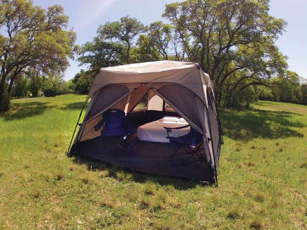 Sound on Sound Fest camping tent Sherwood Forest Faire