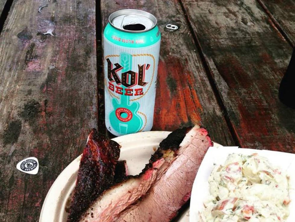 South Austin Brewery_Kol beer_Micklethwait Craft Meats_barbecue_2015