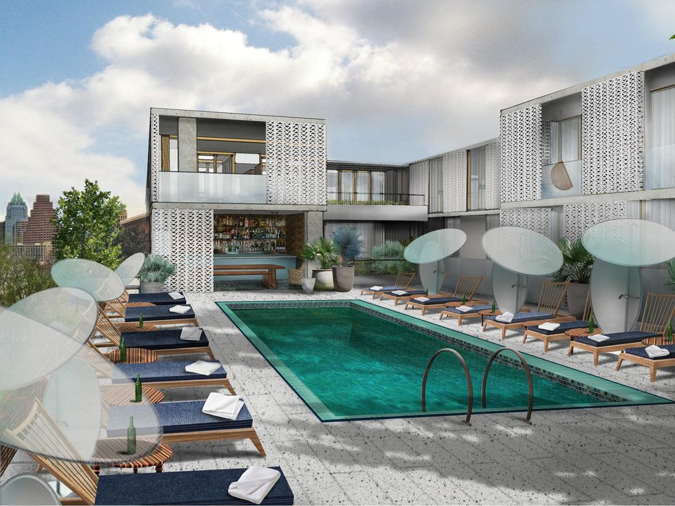 South Congress Hotel pool