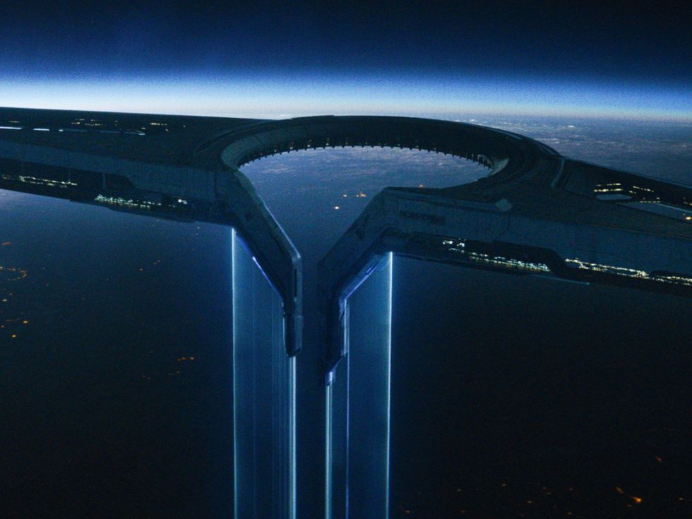 Space weapon in The Creator