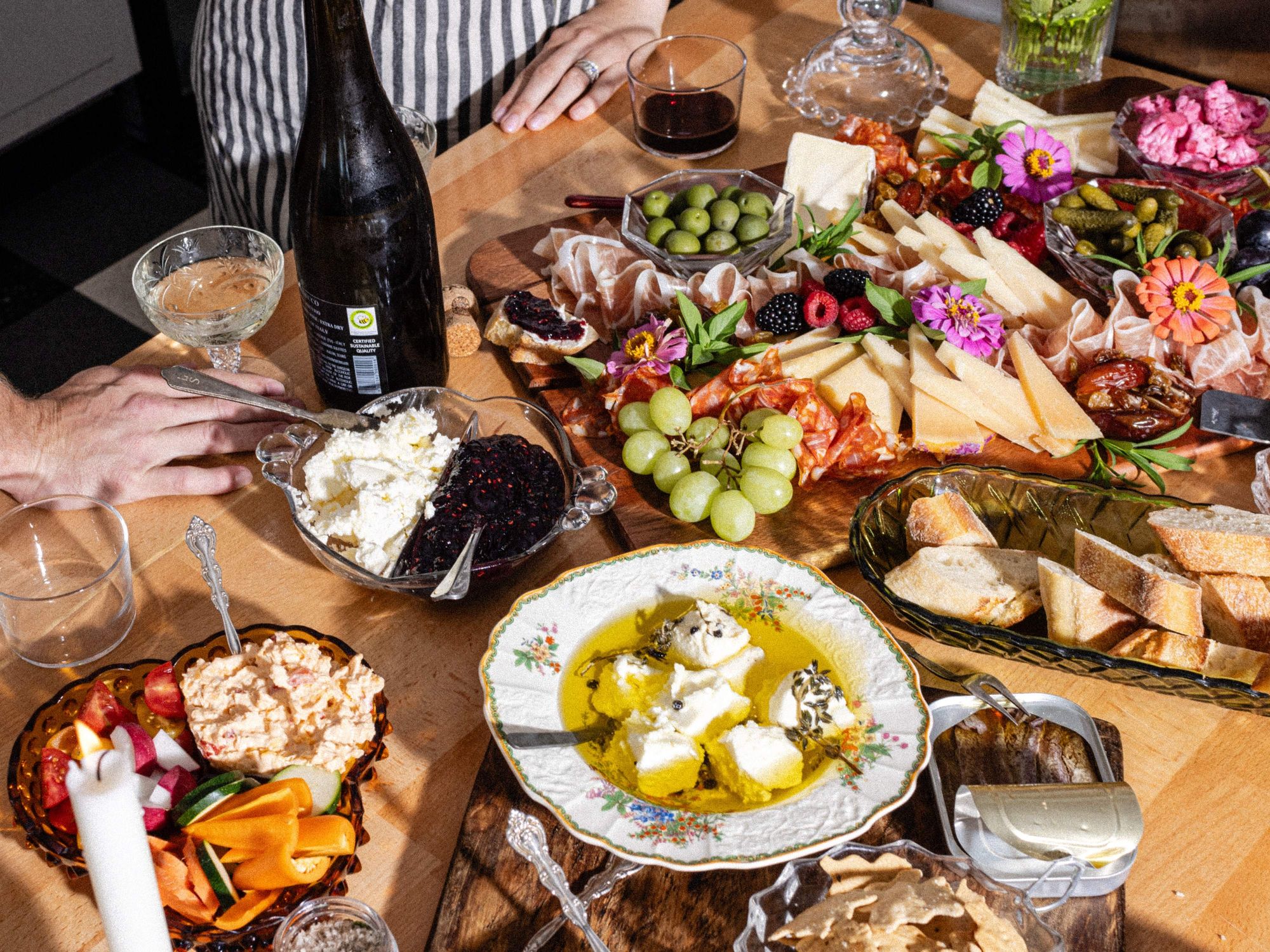 Spread and Co. charcuterie cheese Austin