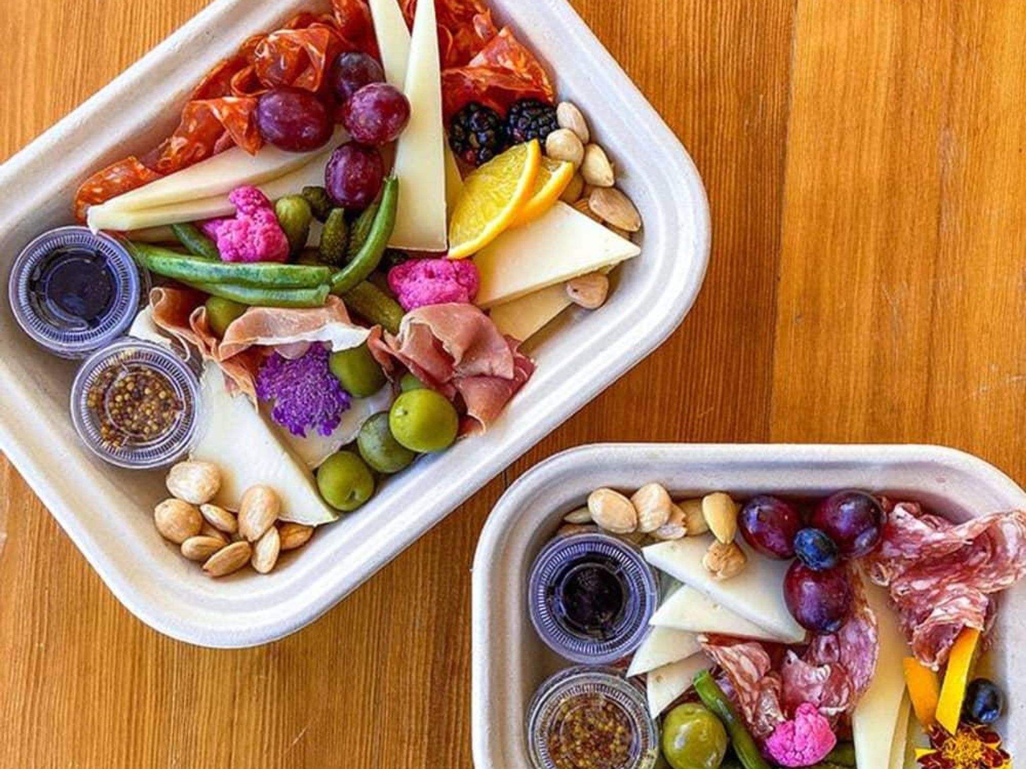 Spread & Co. at Laguna Gloria Austin cheese boxes