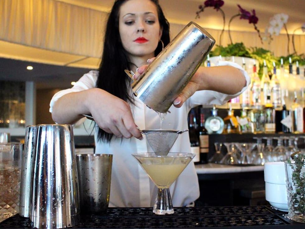 St Genevieve Austin bar Rock Rose March 2016 cocktail drink bartender