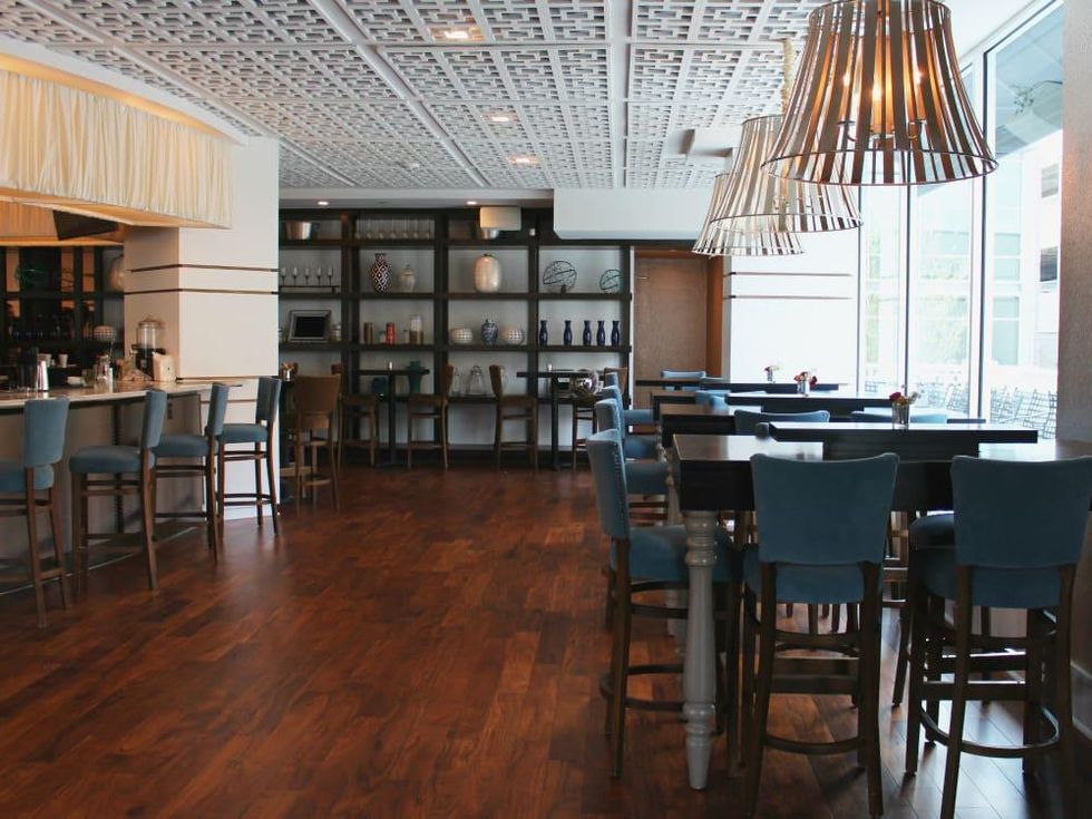 St Genevieve Austin bar Rock Rose March 2016 interior