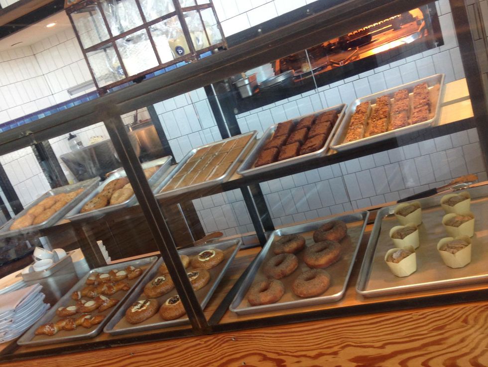 St. Philip bakery counter