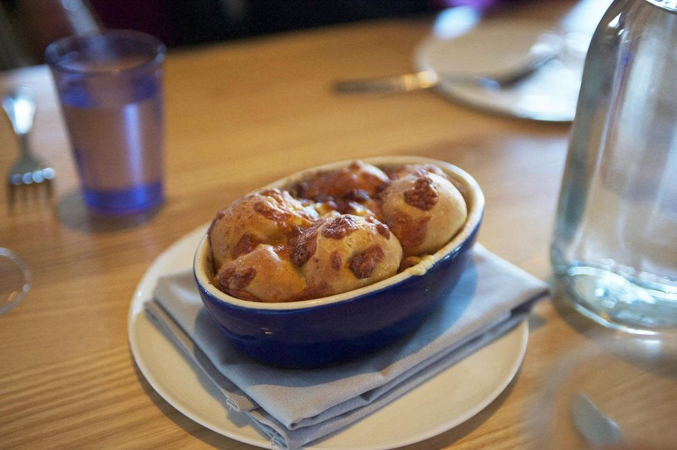 St. Philip pepperoni monkey bread