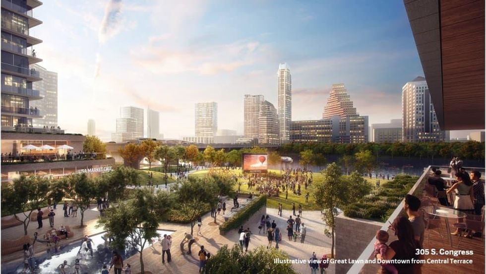 Statesman redevelopment 305 south congress