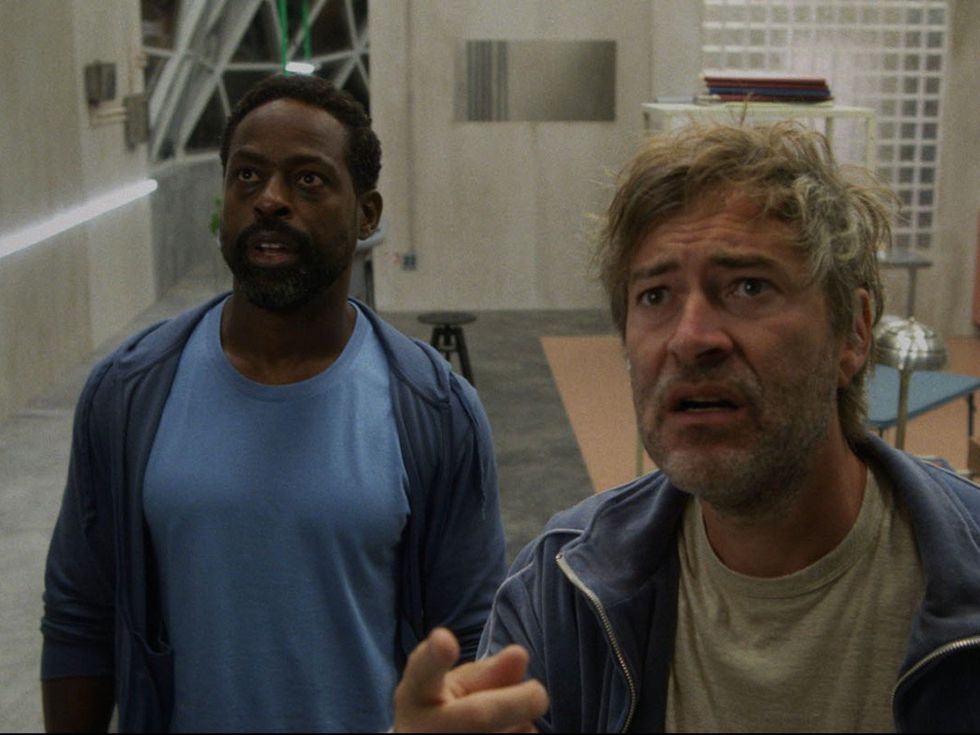 Sterling K. Brown and Mark Duplass in Biosphere