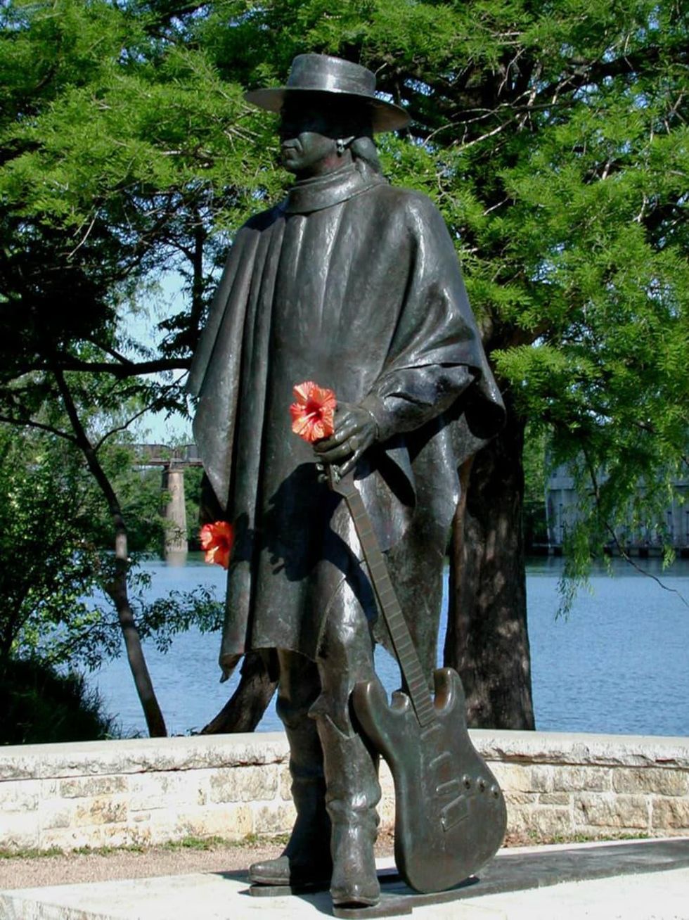 Stevie Ray Vaughan statue