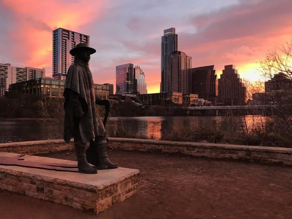 Stevie Ray Vaughn at Butler Hike and Bike