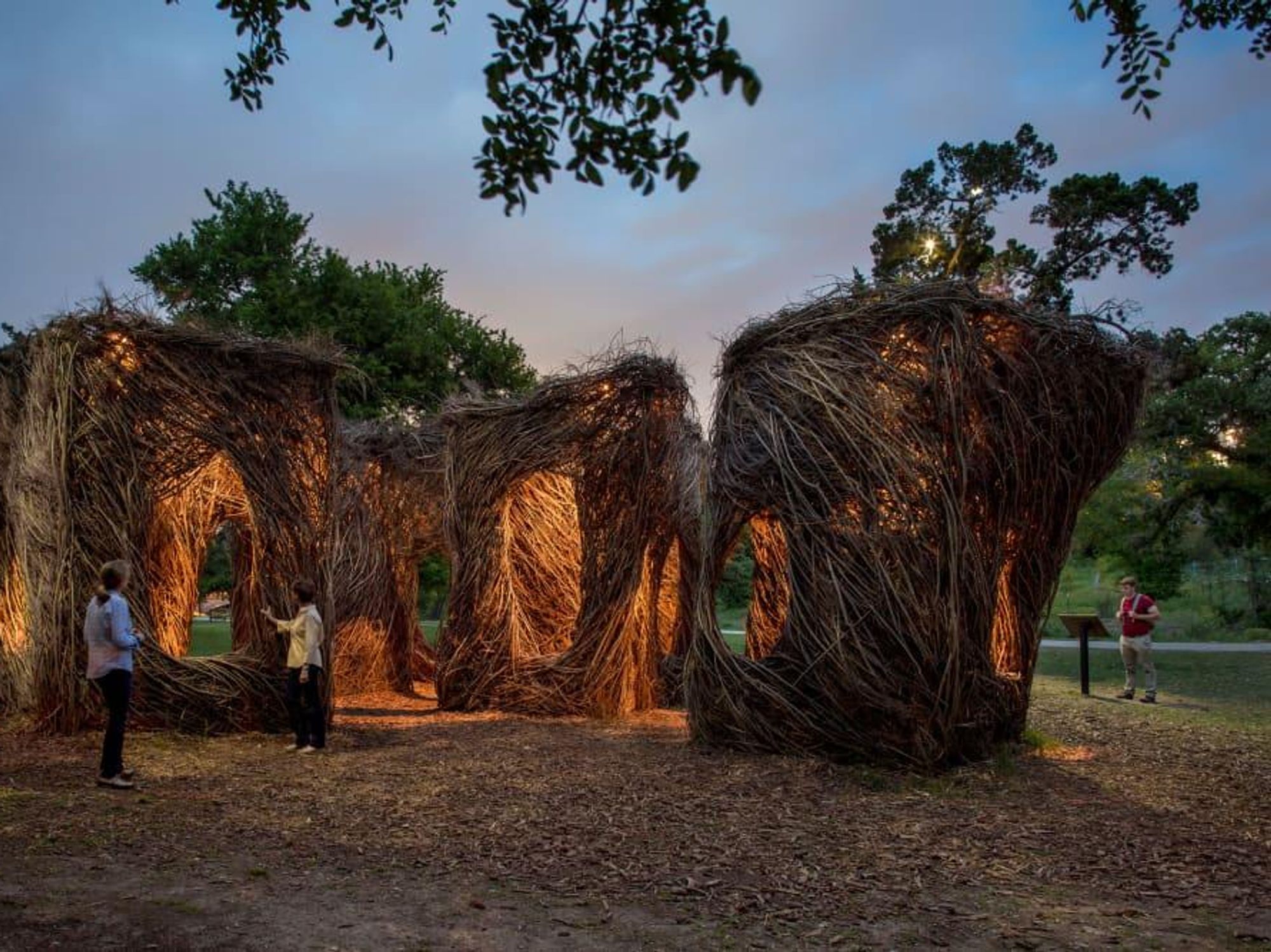 Stickwork Pease Park Yippee Ki Yay