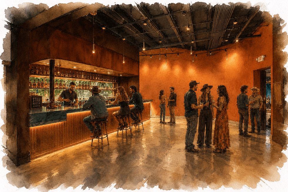 Still Austin Quarter Music Room