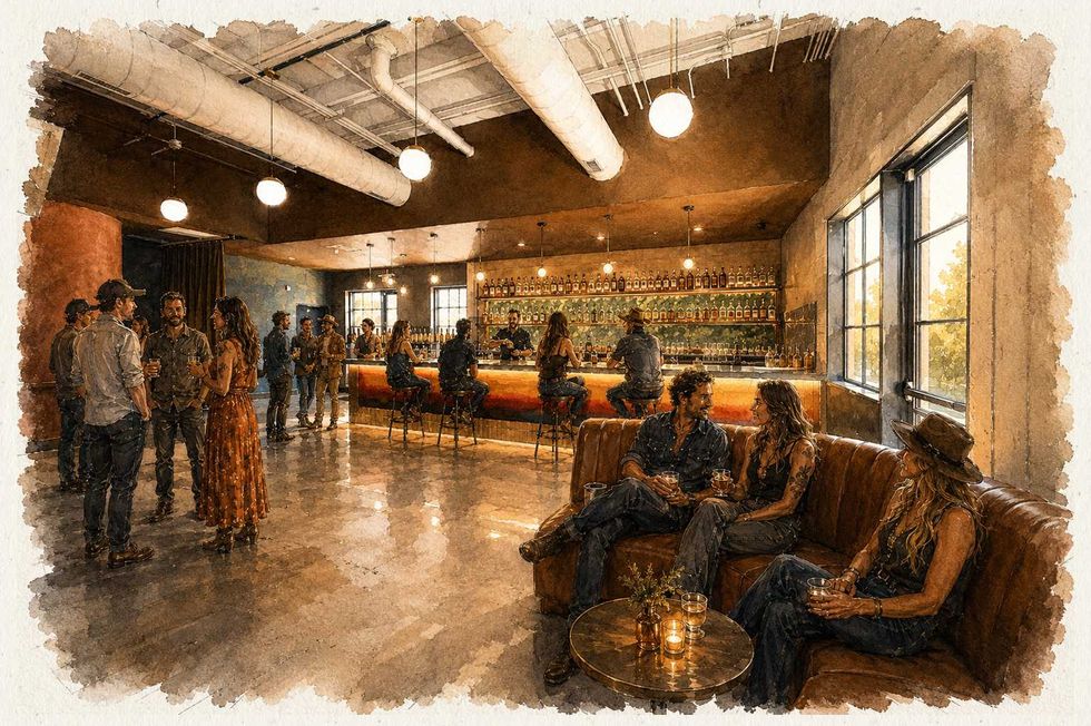 Still Austin Quarter Vinyl Room
