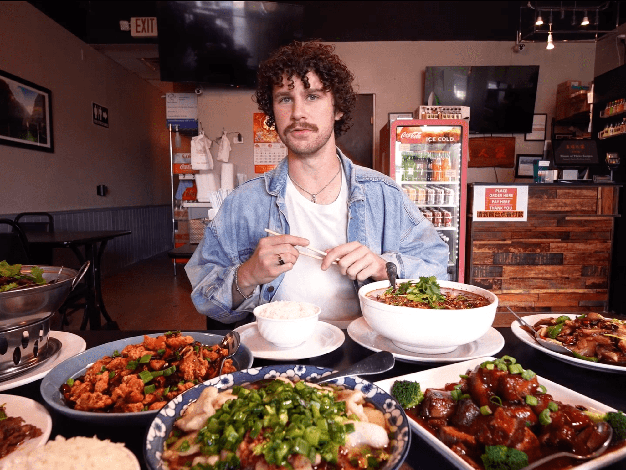 Still from David Eats Everywhere, feat. David Douglass