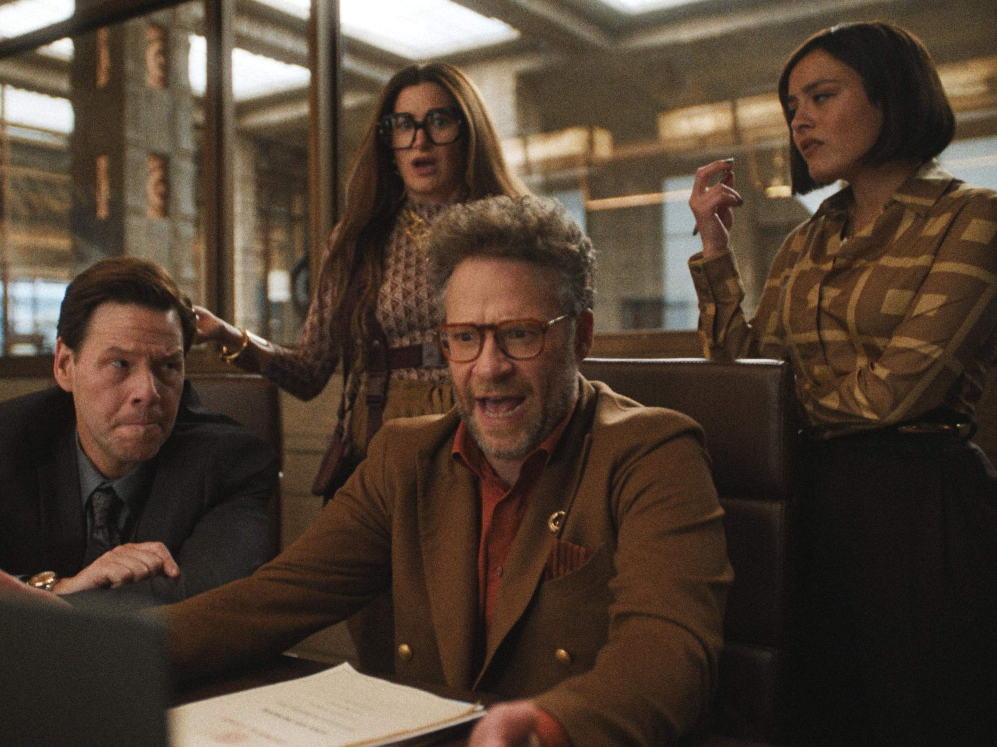 Still from The Studio with Seth Rogen