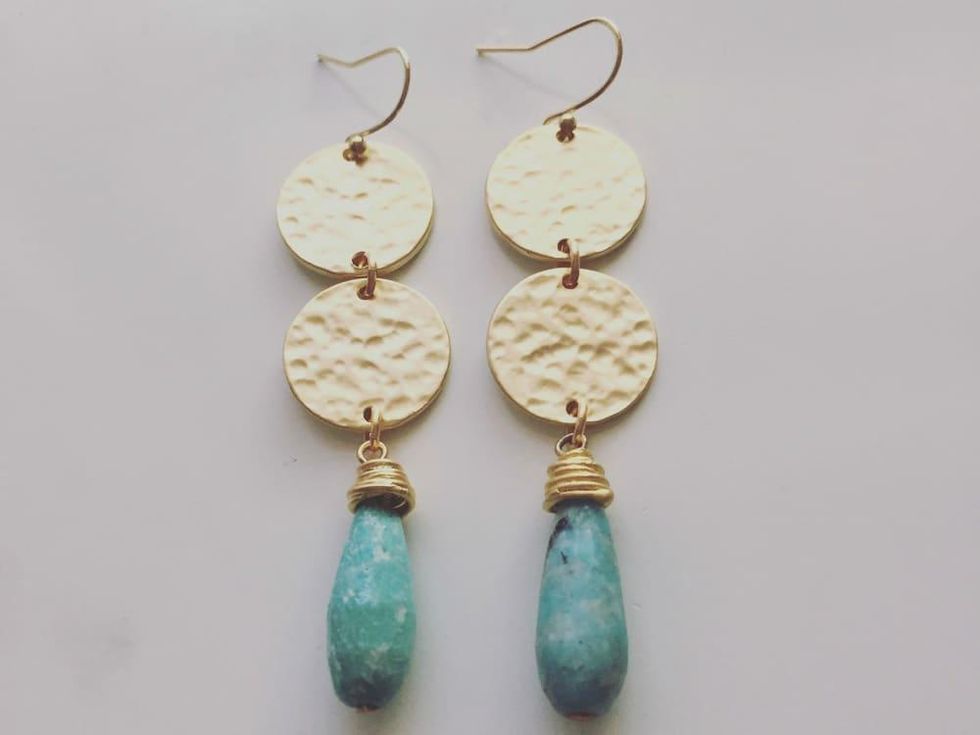 Stitch and Stone Earrings Designer