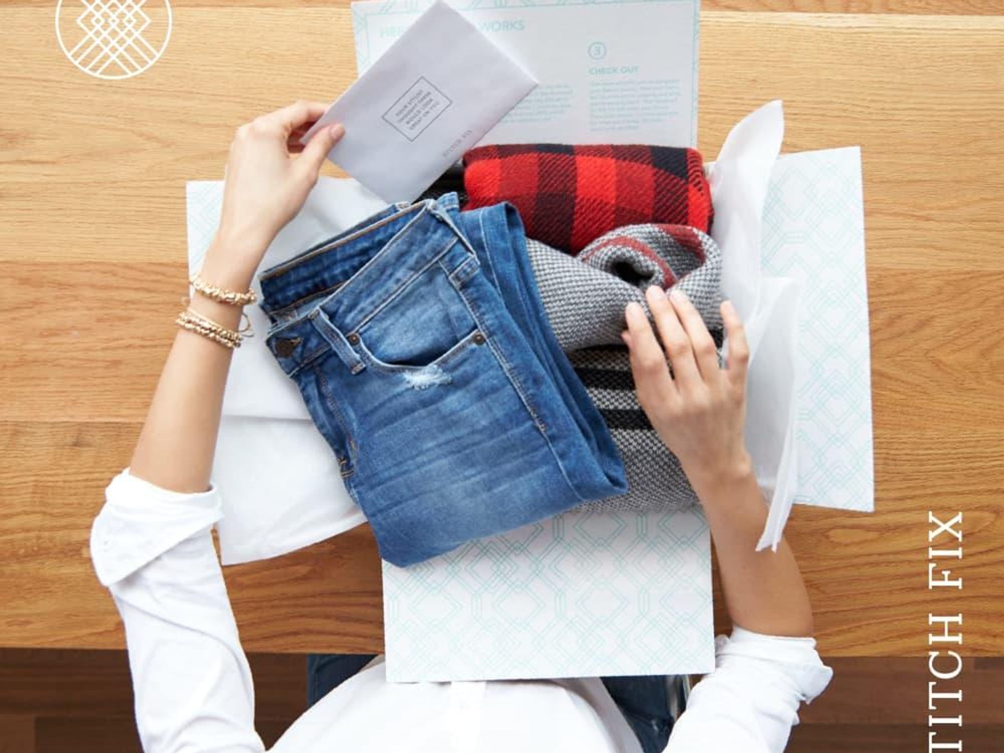 stitch fix woman box clothing