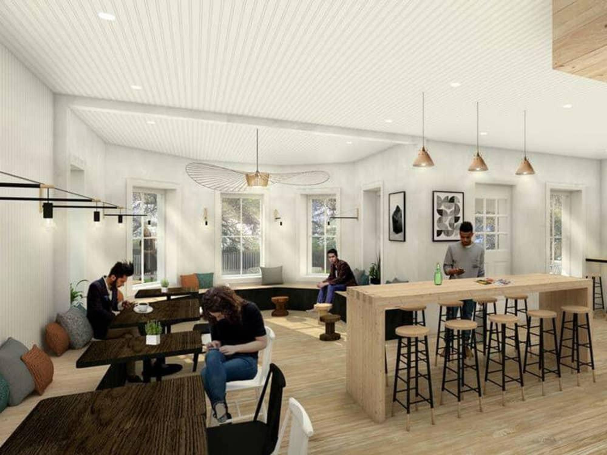 Stonehouse Coffe and Bar rendering 2016