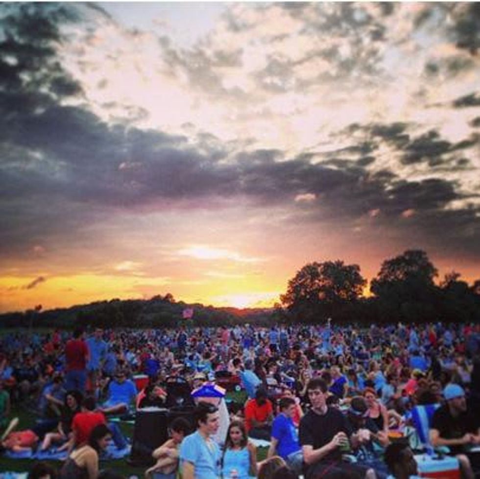 Summer sunset for No Bummer Summer