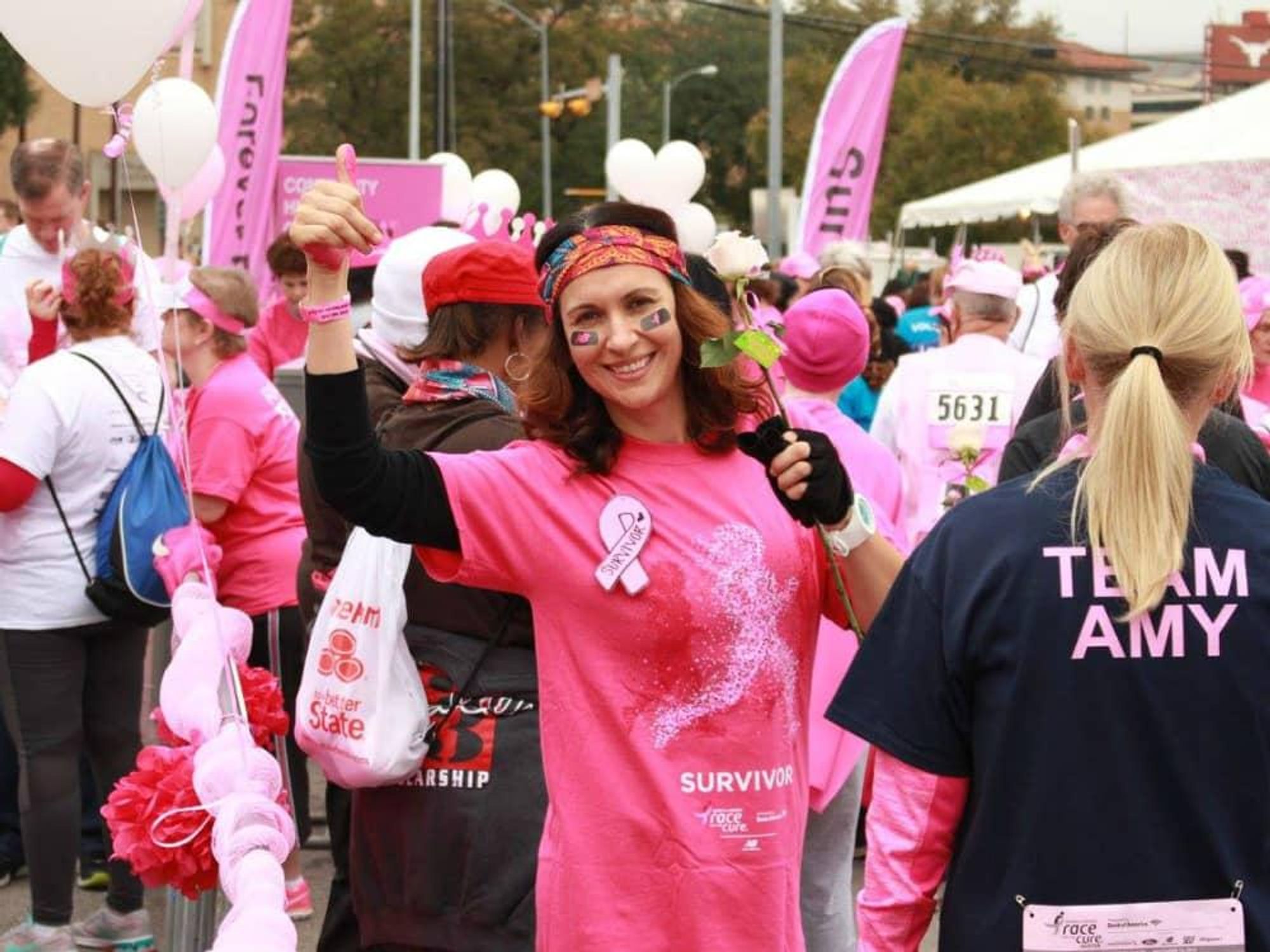 Susan G Komen Austin Race for the Cure survivor participant 2015