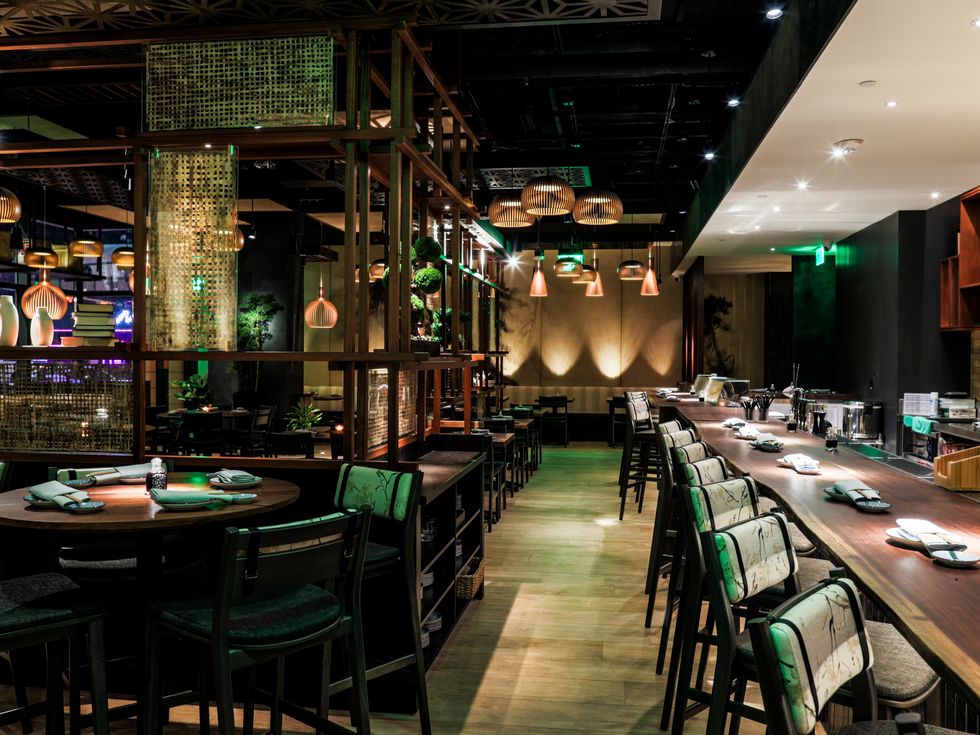 Sushi Roku Austin interior