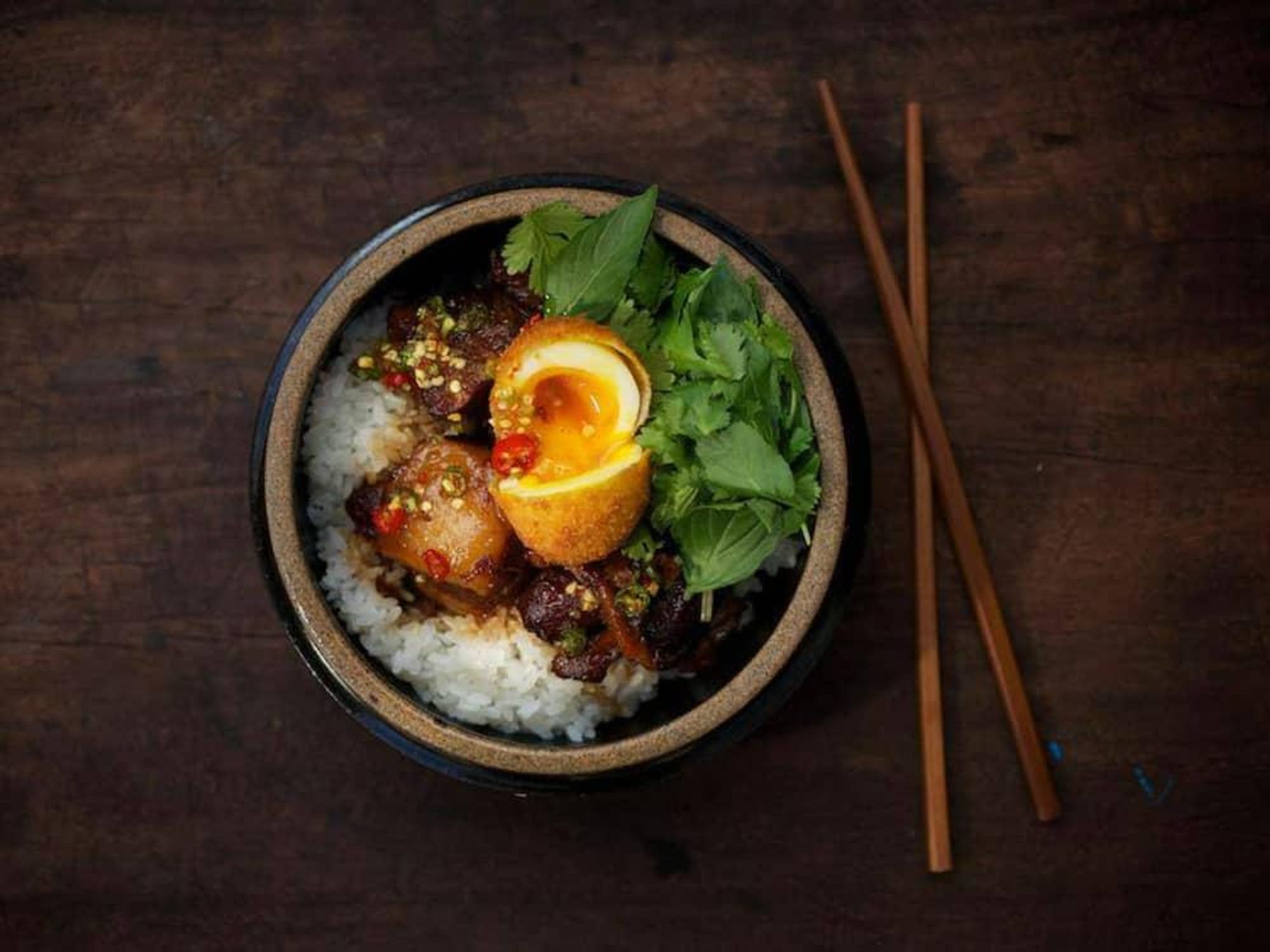 Sway modern Thai Austin restaurant rice dish