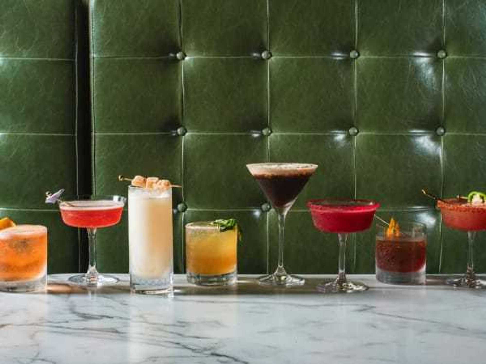 Sweet Sensi Lounge cocktails