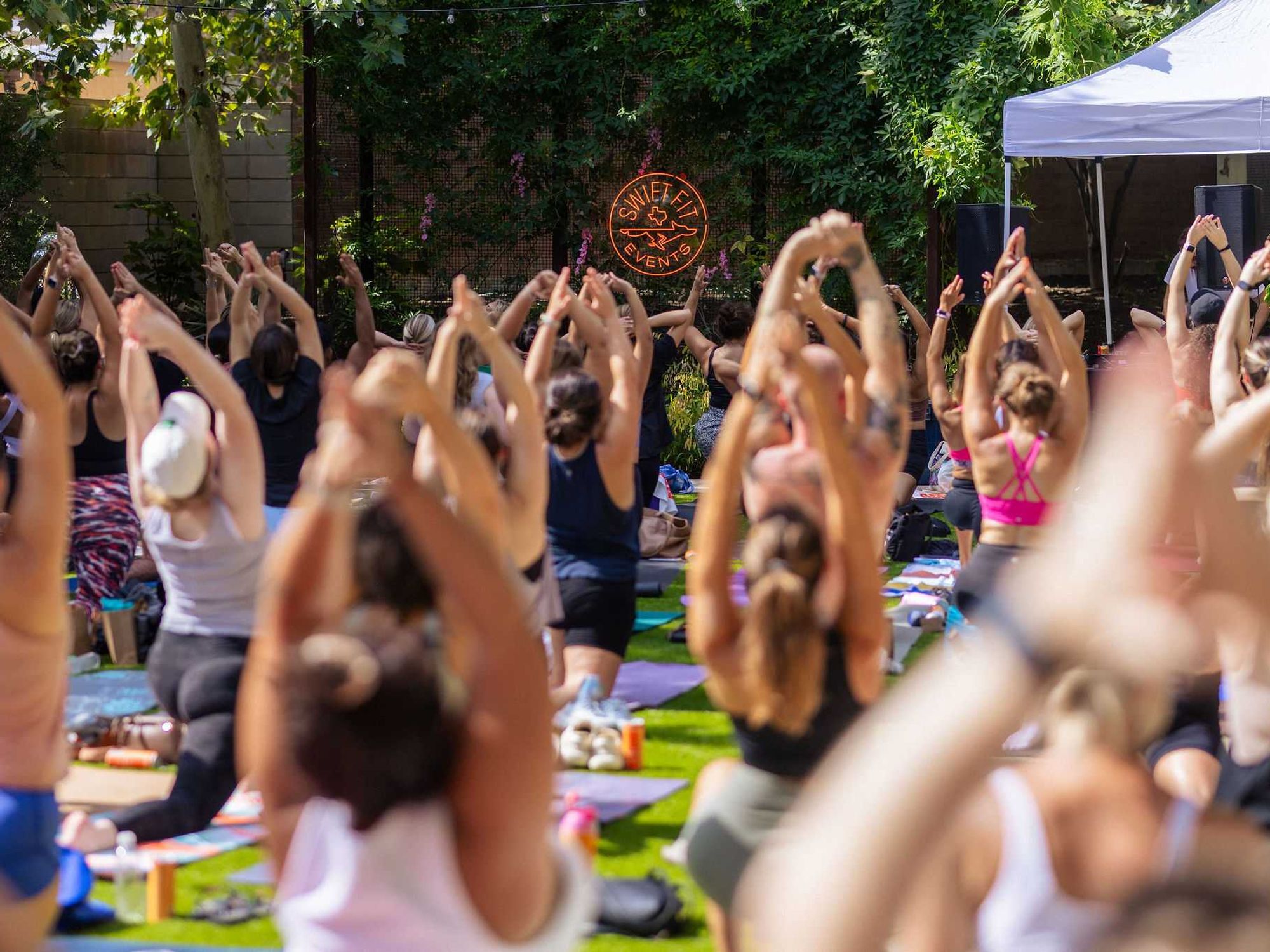 Swift Fit yoga class