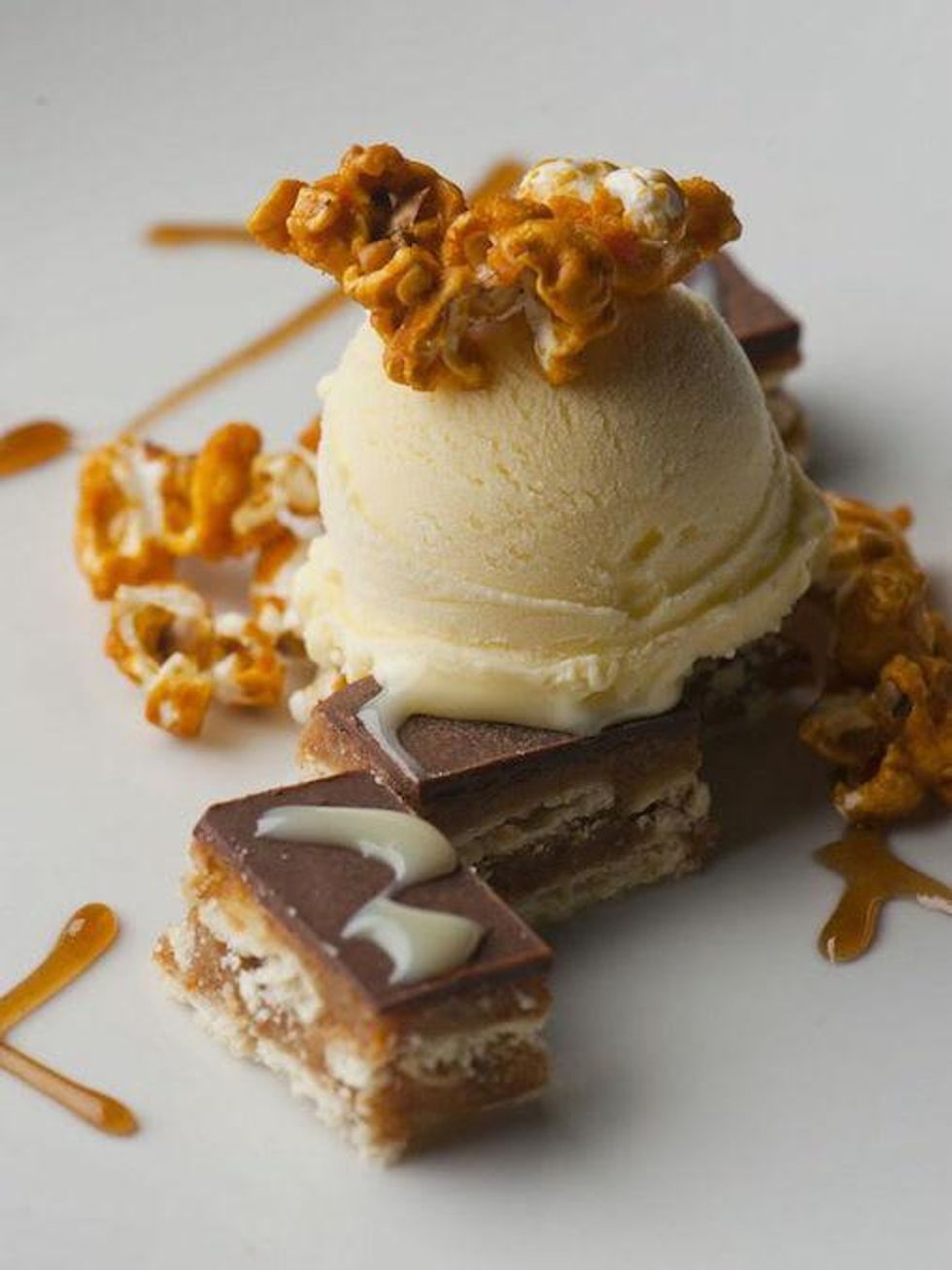 Swift's Attic popcorn and a movie