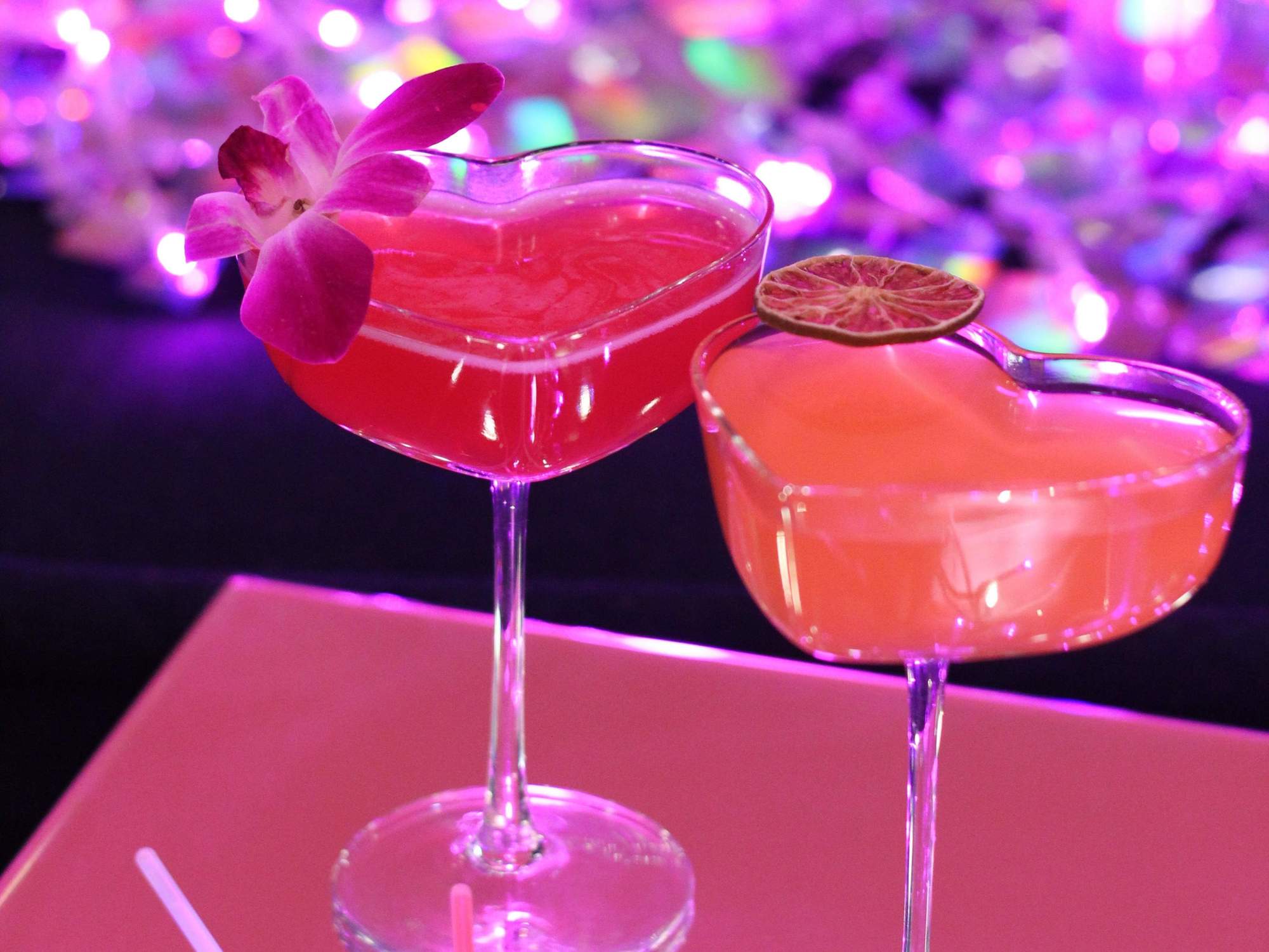 Swim Club Austin Valentine's Day cocktails