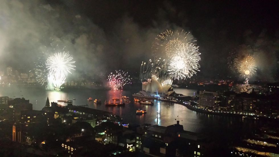 Sydney fireworks