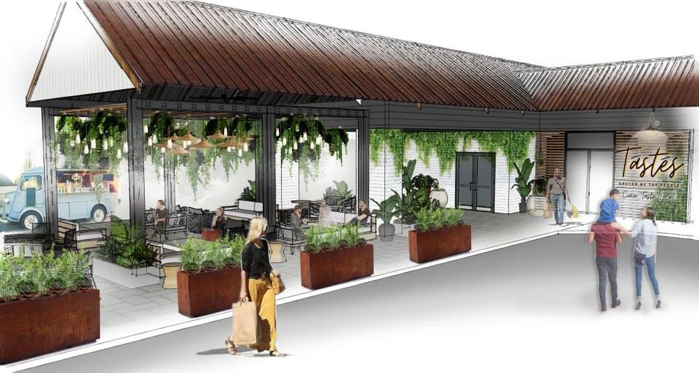 T\u00e0st\u00e8s exterior rendering