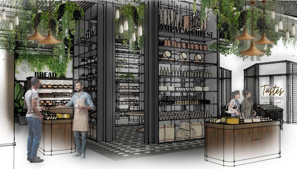 T\u00e0st\u00e8s interior rendering