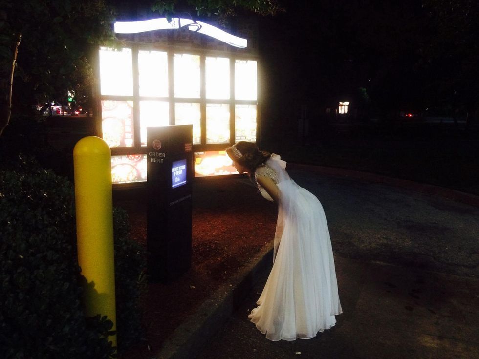 Taco Bell bride