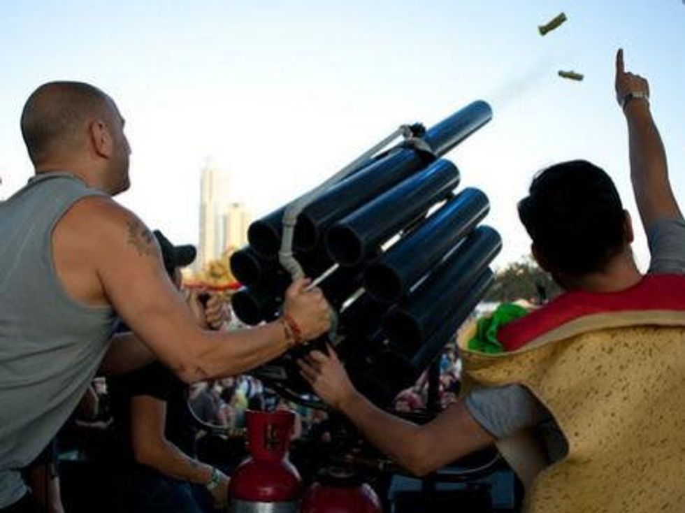 Taco Cannon Fun Fun Fun Fest