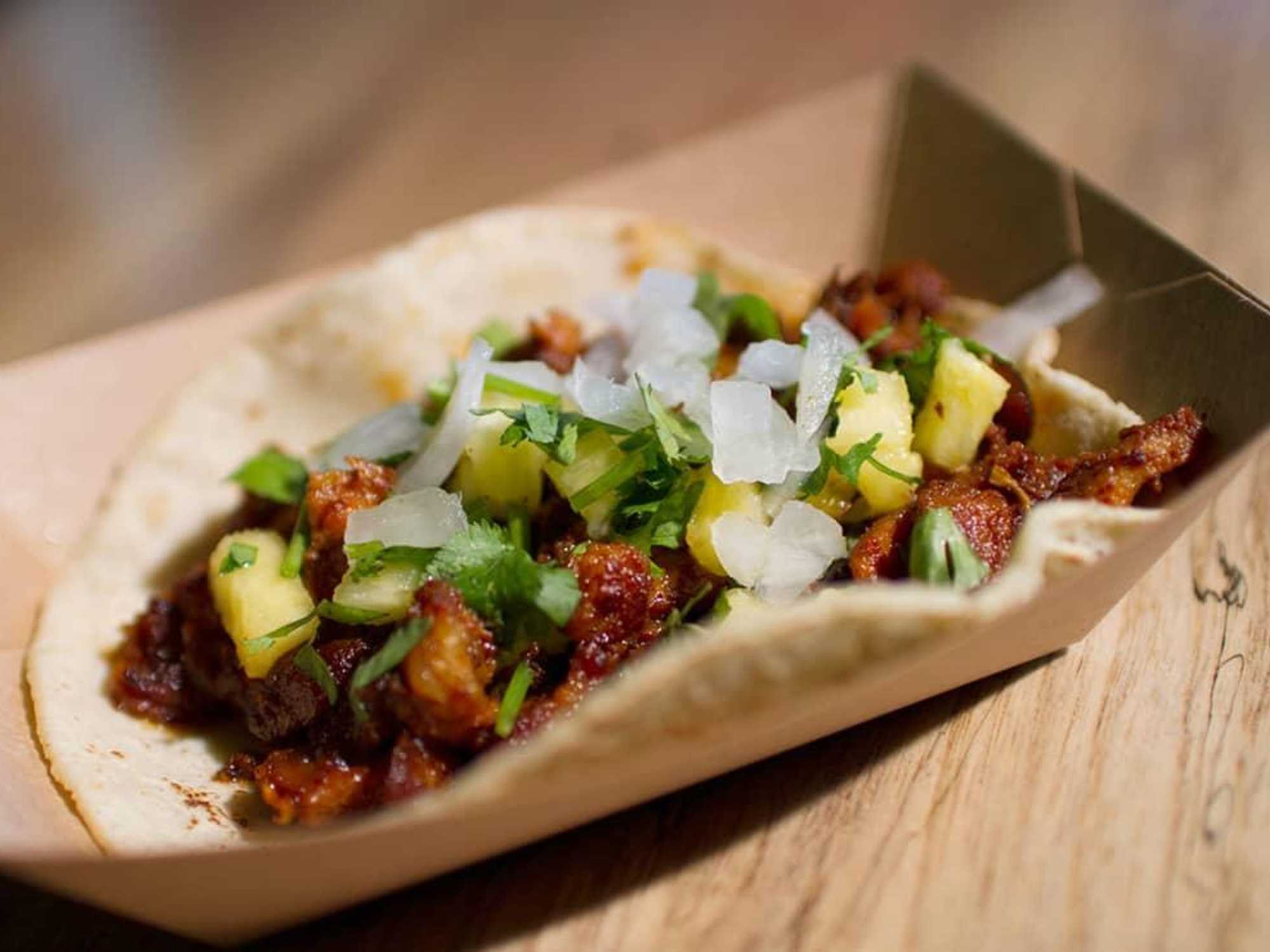 Taco Flats ATX Al Pastor