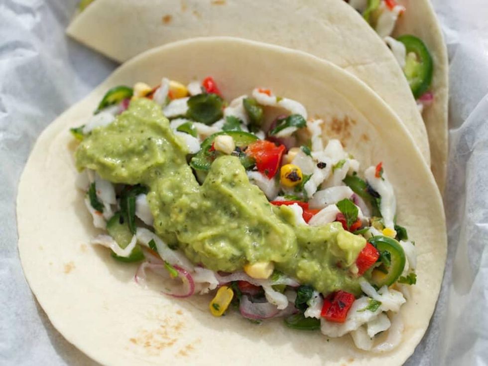 Tacodeli Yucatan taco seafood ceviche