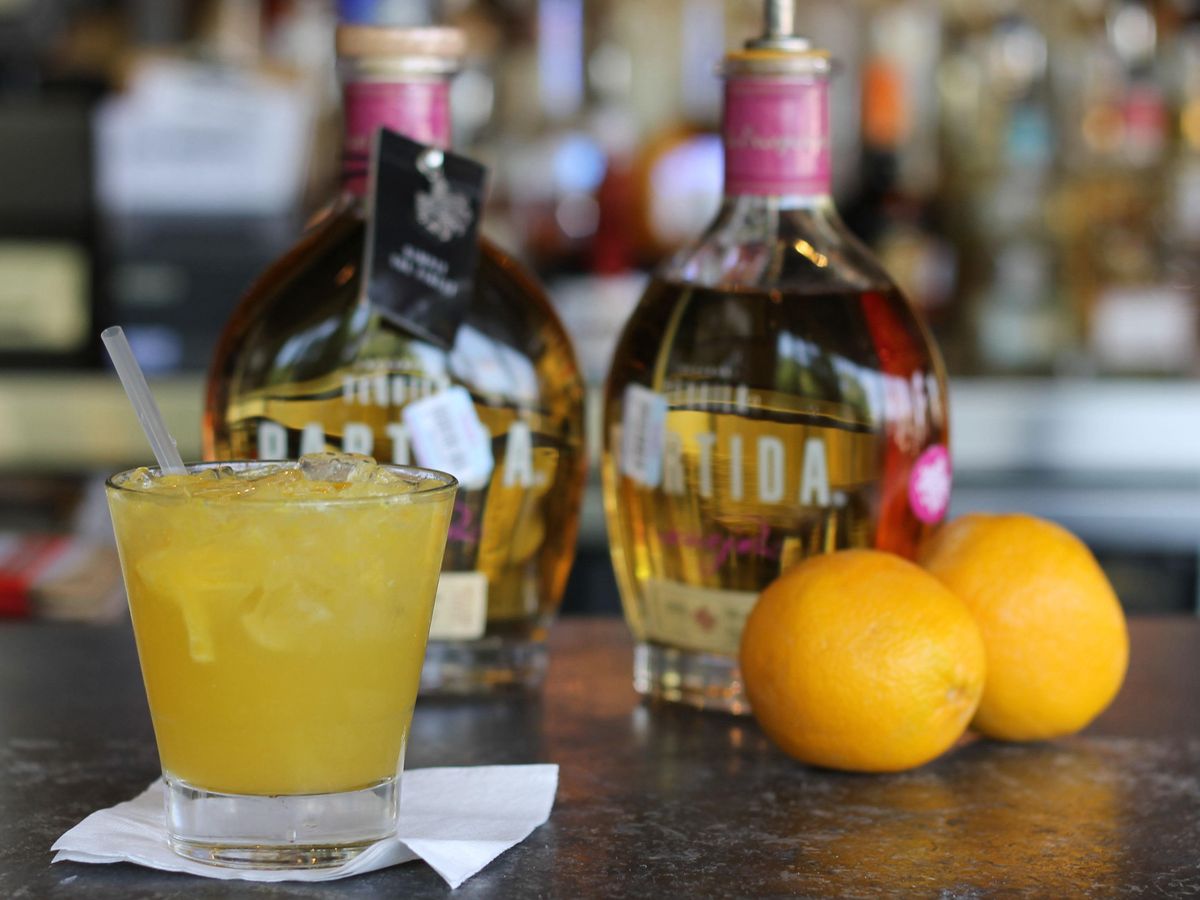 Tacos And Tequila's Orange Noir. CultureMap Austin