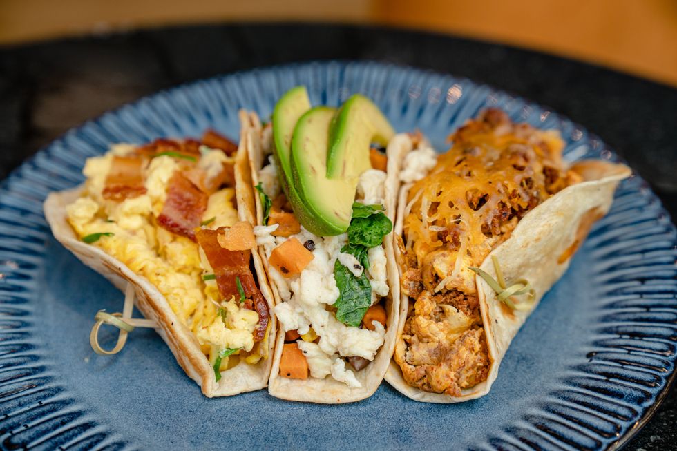 Tacos from Blue Lacy at Origin Hotel