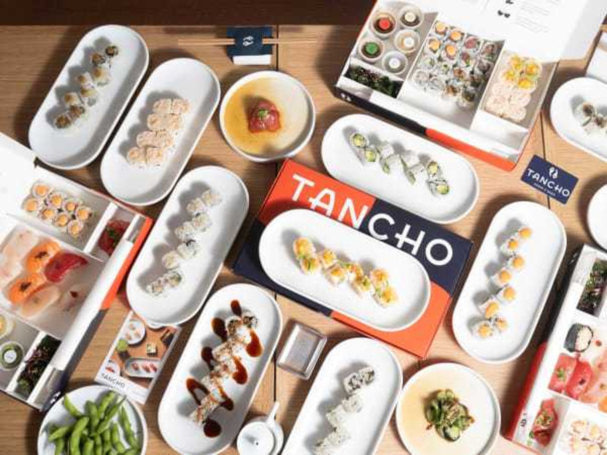 Tancho Sushi dishes