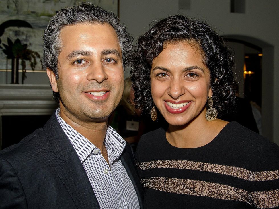 Tanuj and Nidhi Nakra at Dancing With the Stars preview in Austin