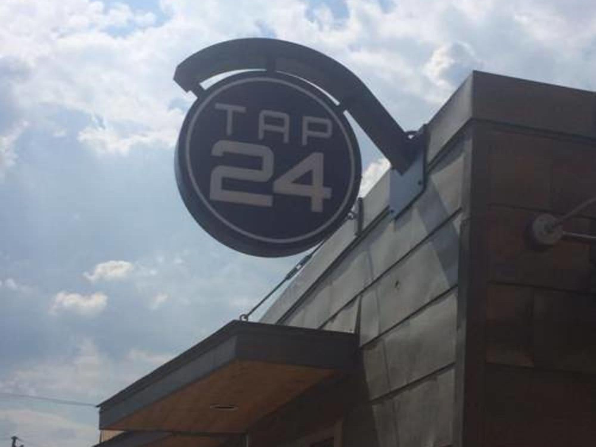 Tap 24 Austin sign