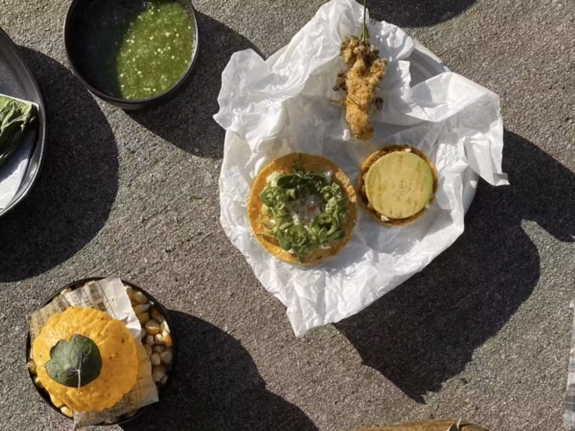 Tatemó dishes