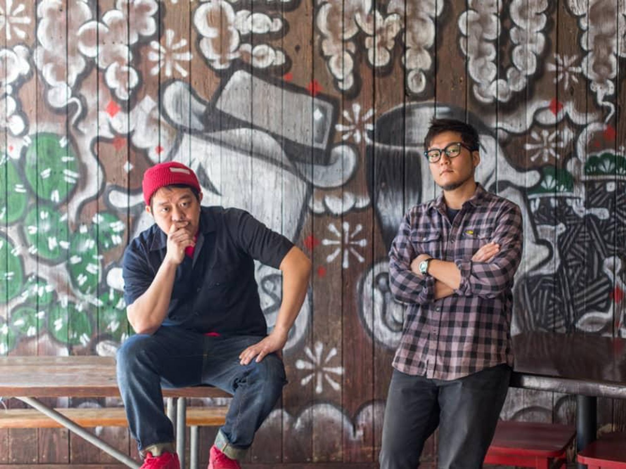 Tatsu Aikawa and Takuya Matsumoto