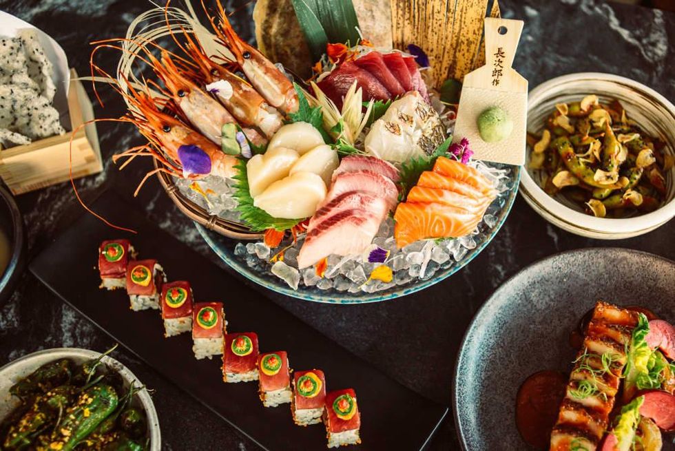 TenTen Austin sashimi